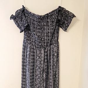 NWT Boho off the shoulder dress